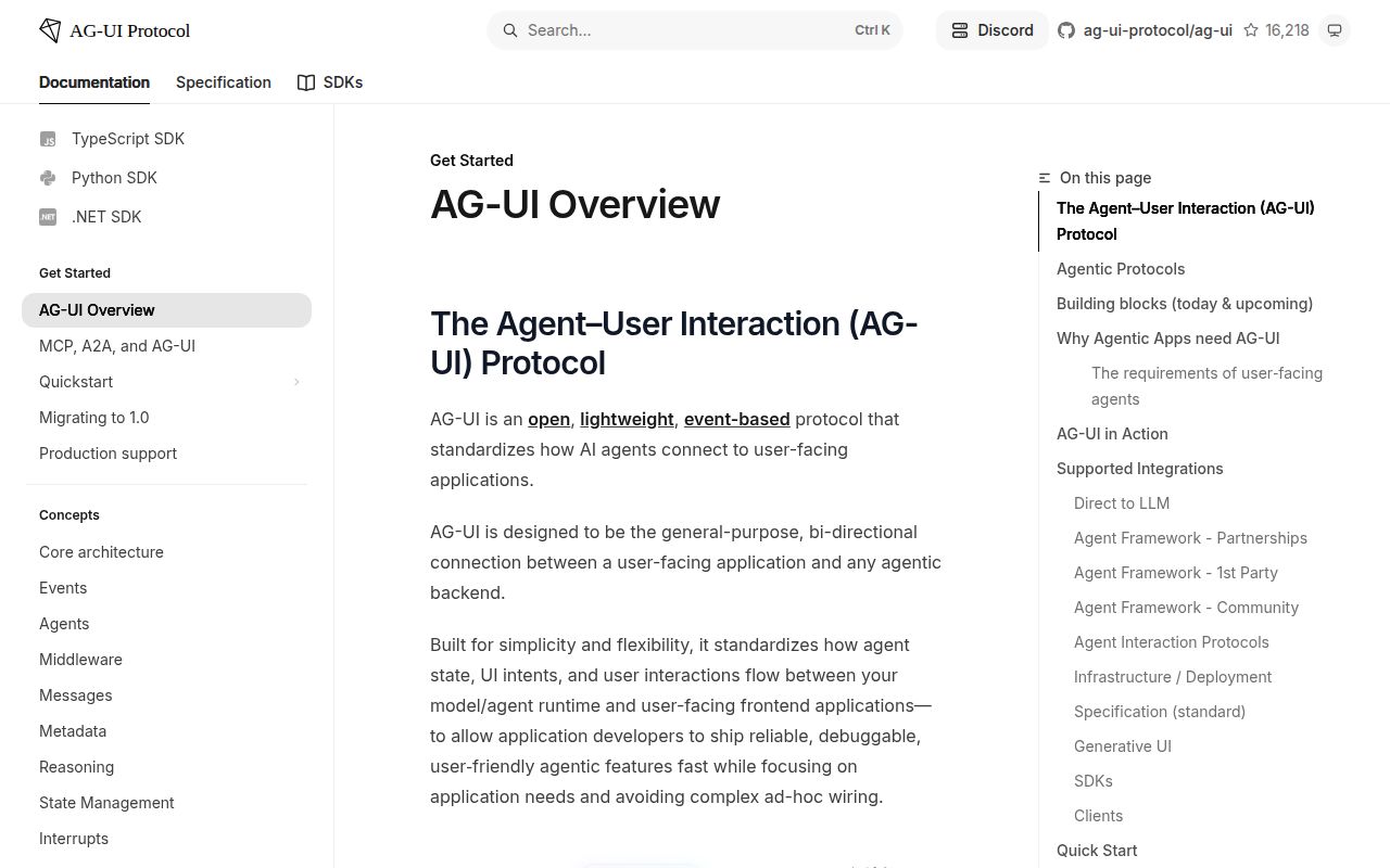 Screenshot of ag-ui (ag-ui.com)