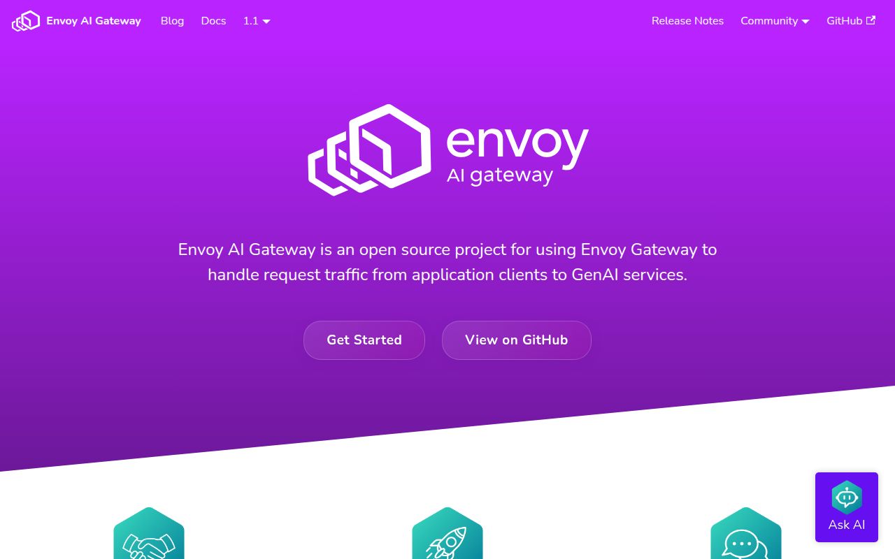 Screenshot of ai-gateway (aigateway.envoyproxy.io)