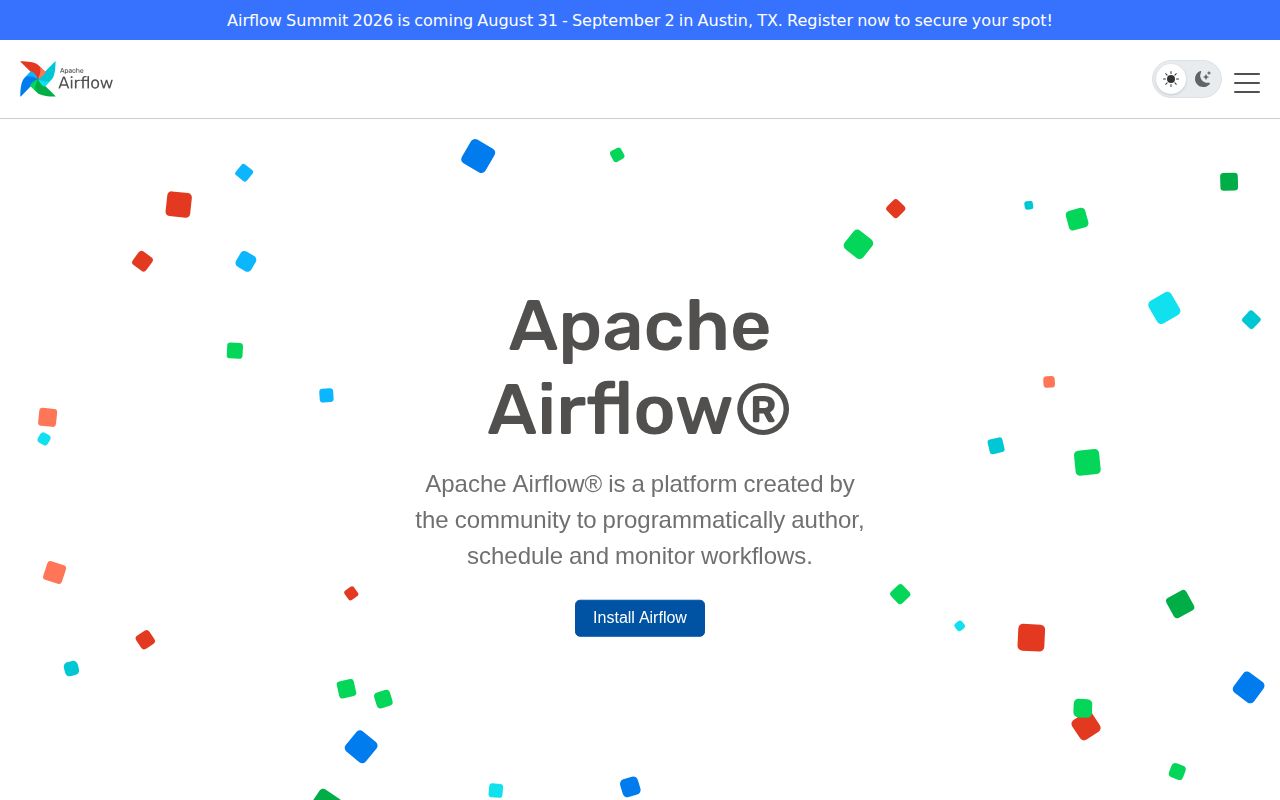 Screenshot of airflow (airflow.apache.org)