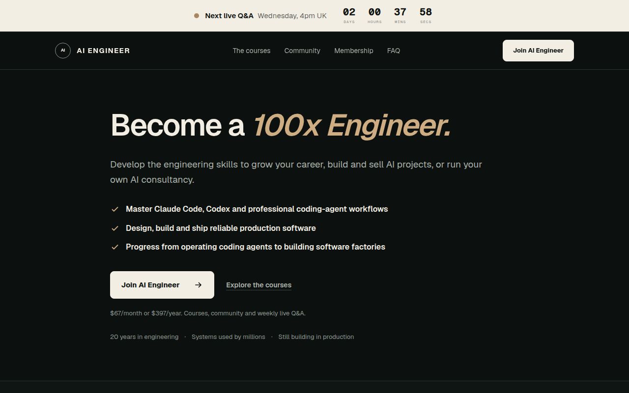 Screenshot of awesome-artificial-intelligence (aiengineer.co)