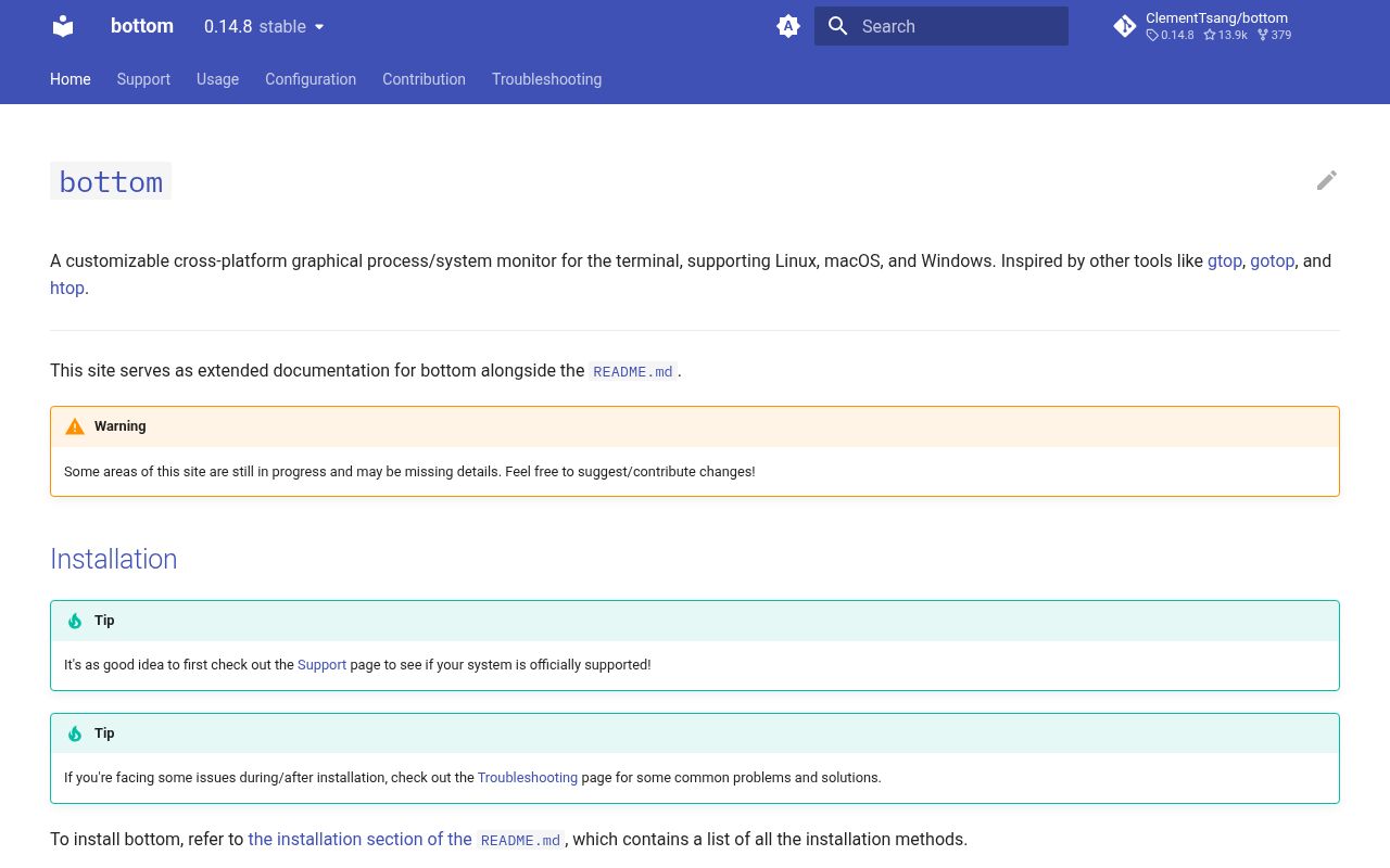 Screenshot of bottom (bottom.pages.dev)