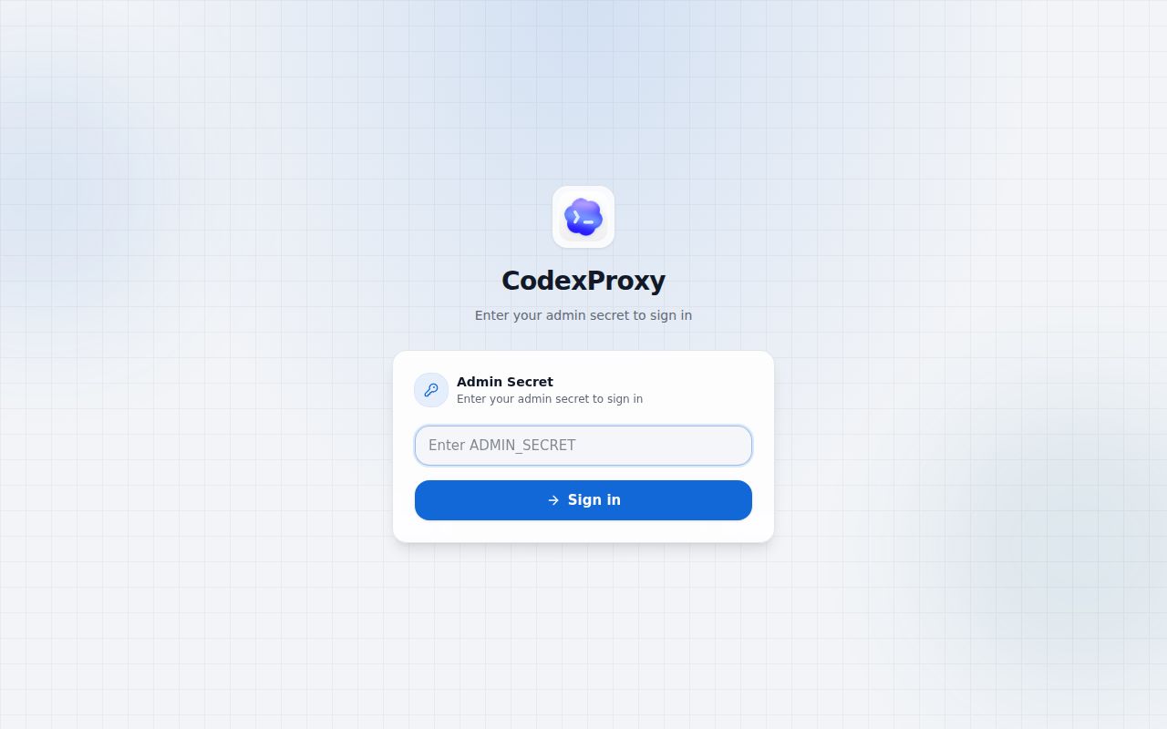 Screenshot of codex2api (codex2api-latest-vu8j.onrender.com)