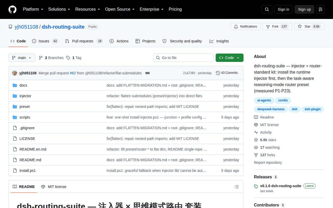 Screenshot of dsh-routing-suite (github.com/yjh051108/dsh-routing-suite)