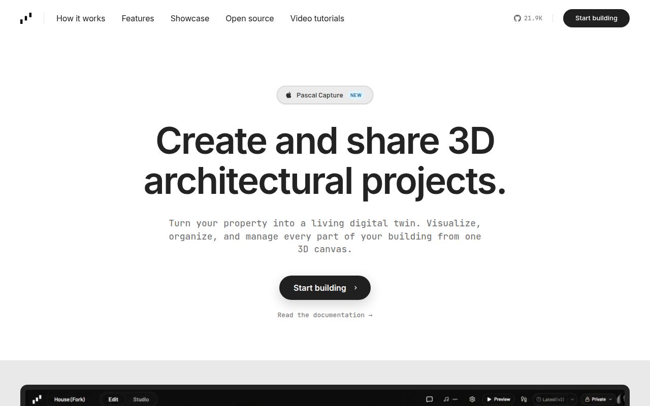 Screenshot of editor (editor.pascal.app)