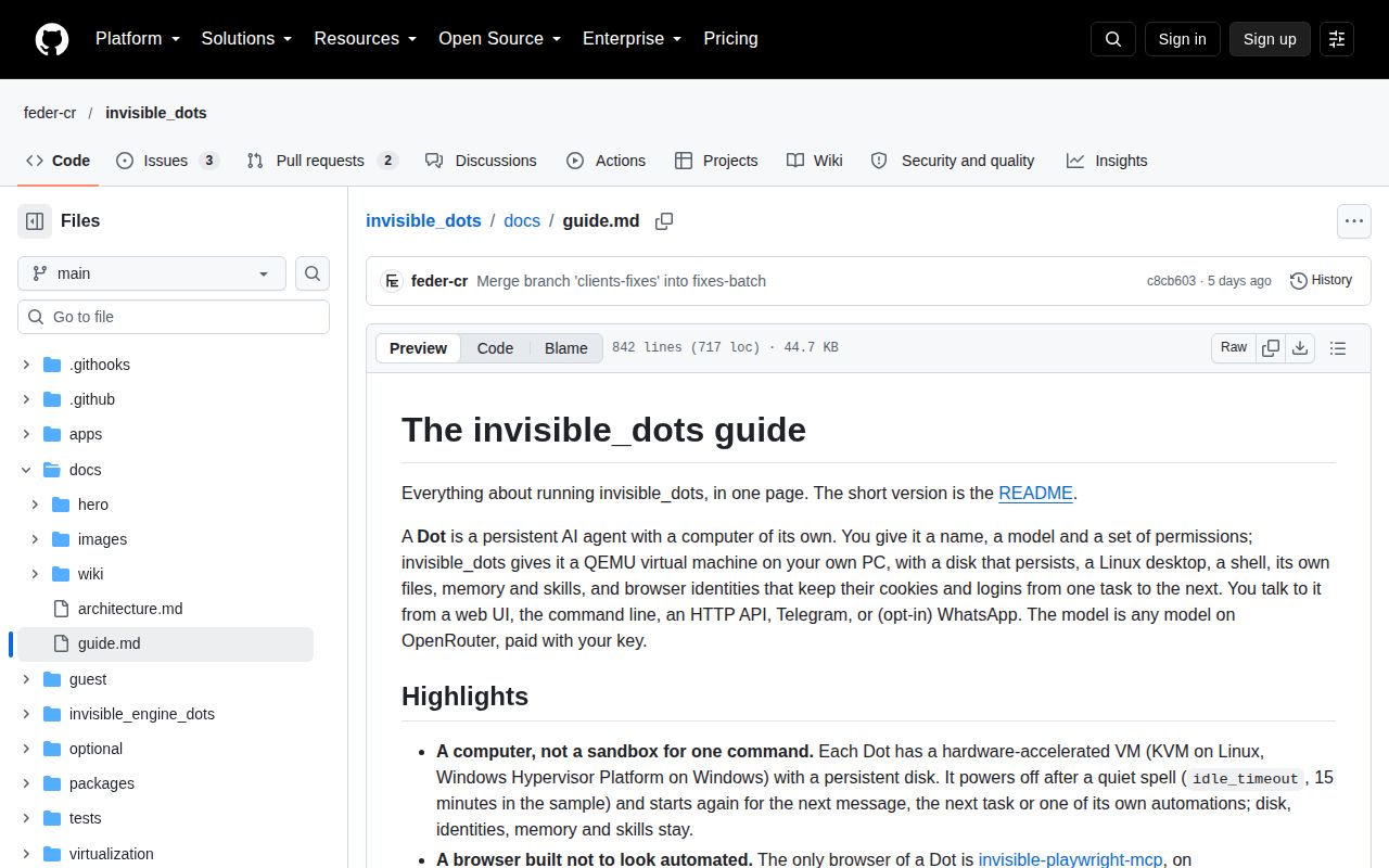 Screenshot of invisible_dots (github.com/feder-cr/invisible_dots/blob/main/docs/guide.md)