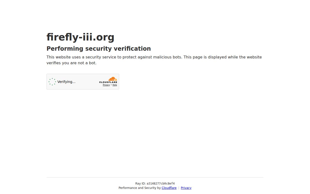 Screenshot of firefly-iii (firefly-iii.org)