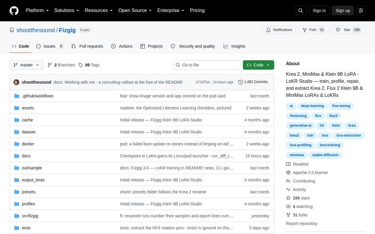 Screenshot of Fizgig (github.com/shootthesound/Fizgig)