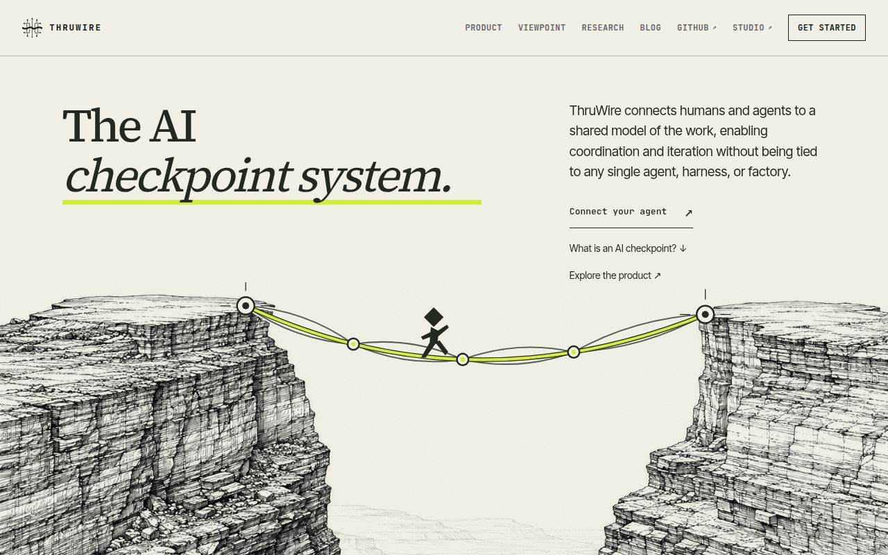 Screenshot of foreman (thruwire.ai)