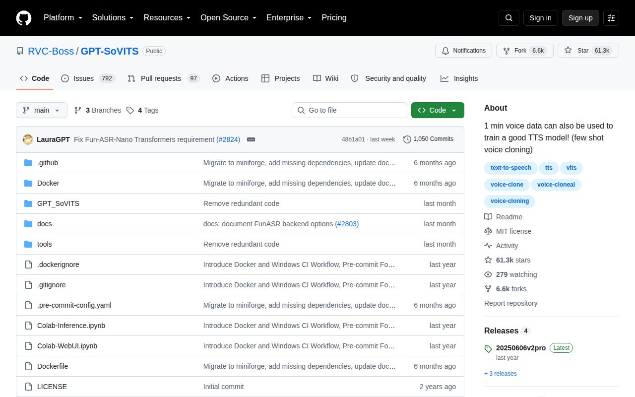 Screenshot of GPT-SoVITS (github.com/RVC-Boss/GPT-SoVITS)