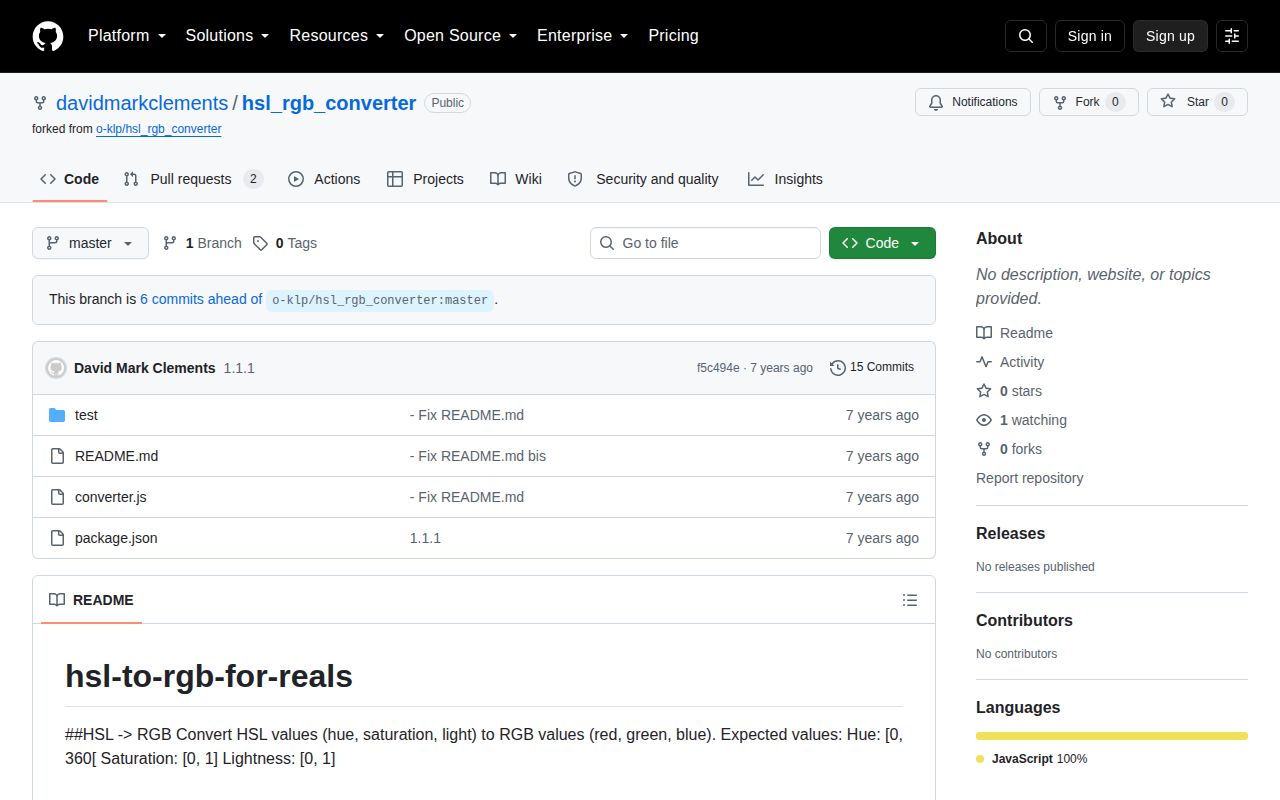 Screenshot of hsl-to-rgb-for-reals documentation