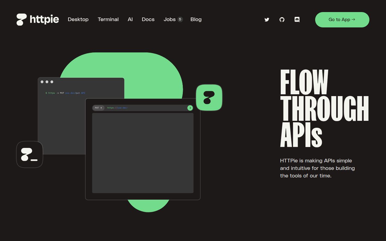 Screenshot of cli (httpie.io)