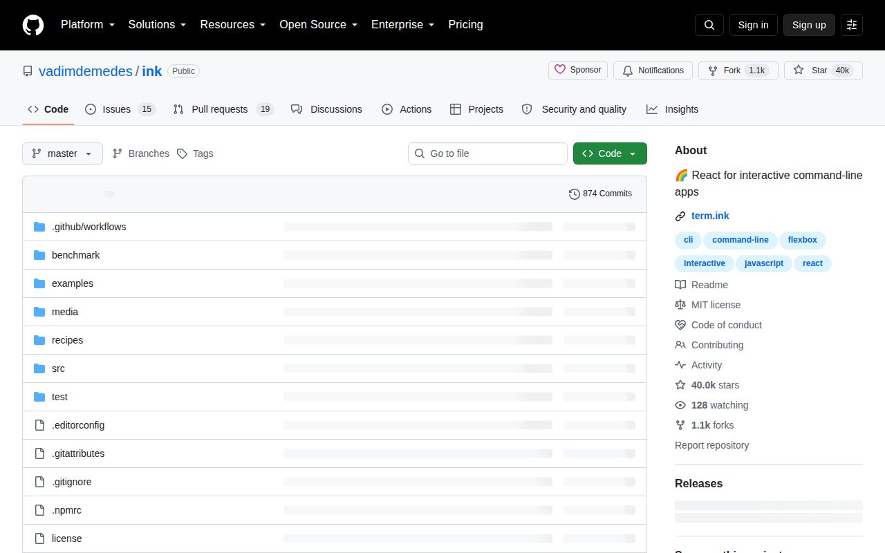 Screenshot of ink (term.ink)
