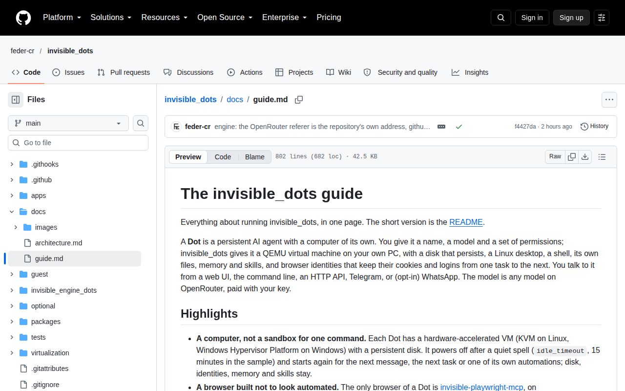 Screenshot of invisible_dots (github.com/feder-cr/invisible_dots/blob/main/docs/guide.md)