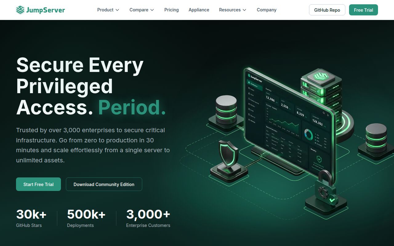Screenshot of jumpserver (jumpserver.com)