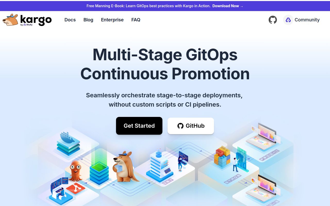 Screenshot of kargo (kargo.io)