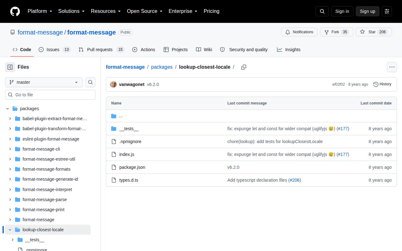 Screenshot of lookup-closest-locale documentation