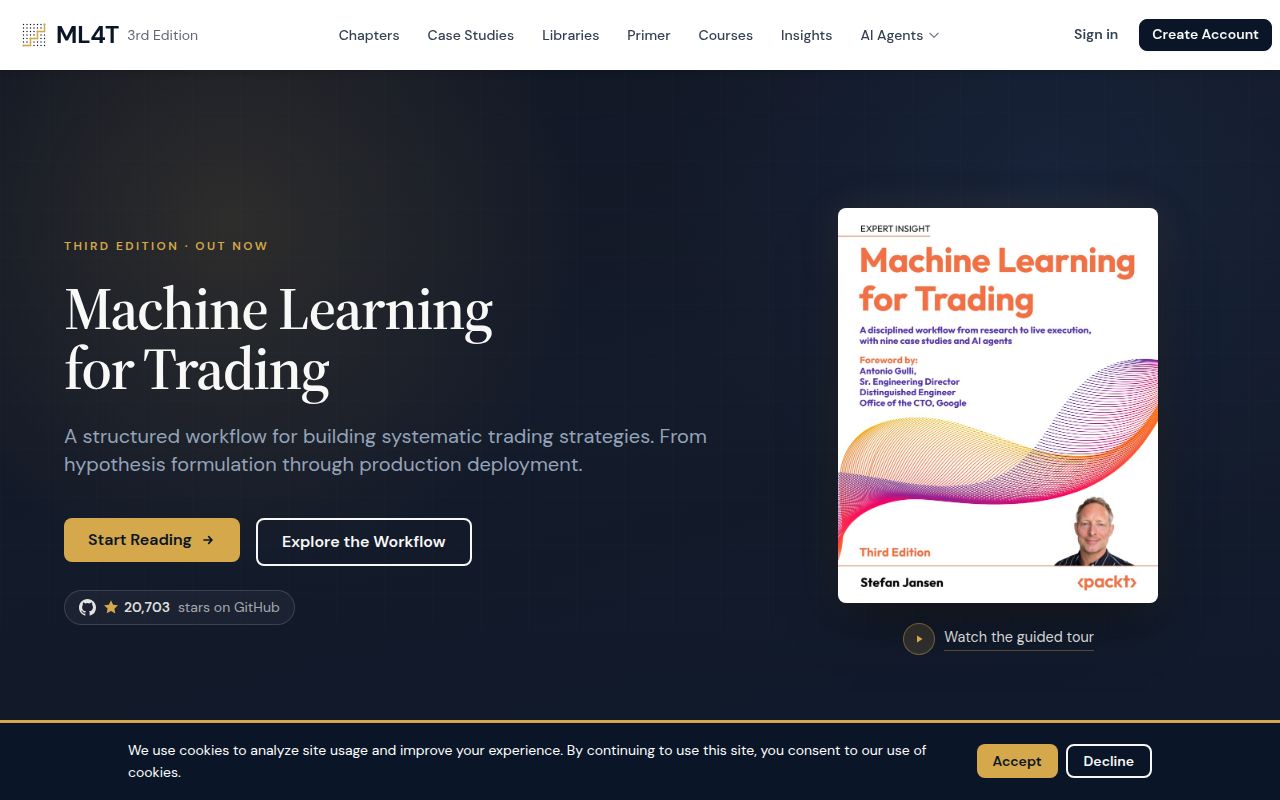 Screenshot of machine-learning-for-trading (ml4trading.io)