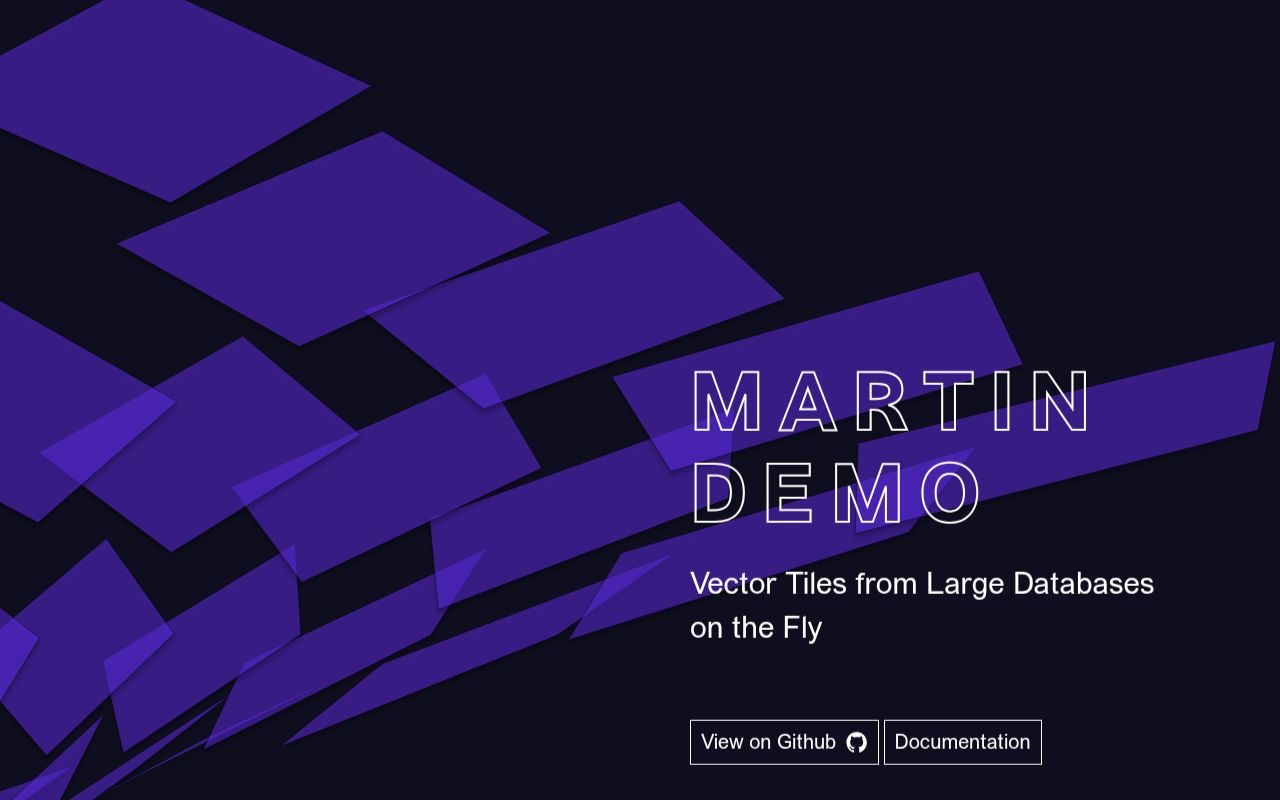Screenshot of martin (martin.maplibre.org)