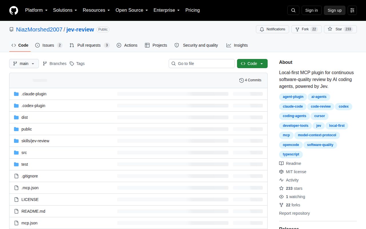 Screenshot of jev-review (github.com/NiazMorshed2007/jev-review)
