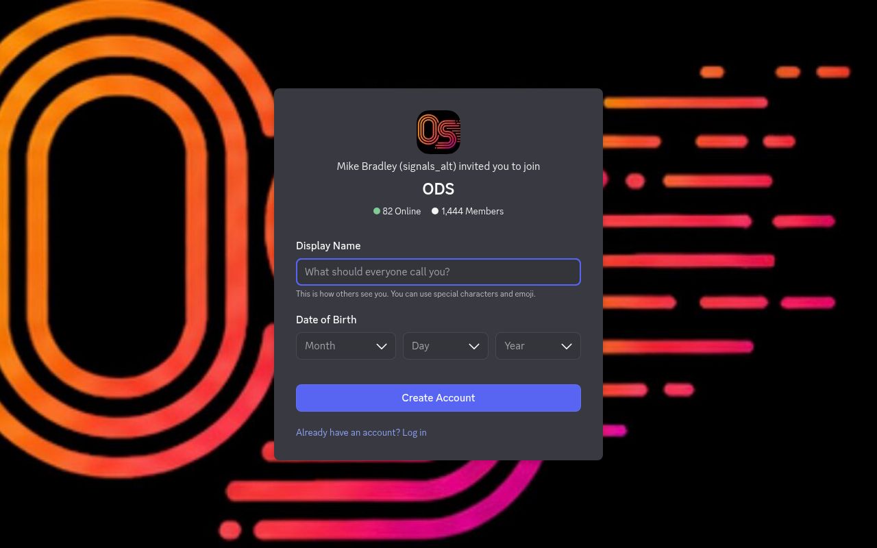 Screenshot of ODS (discord.gg/qGVygYada3)