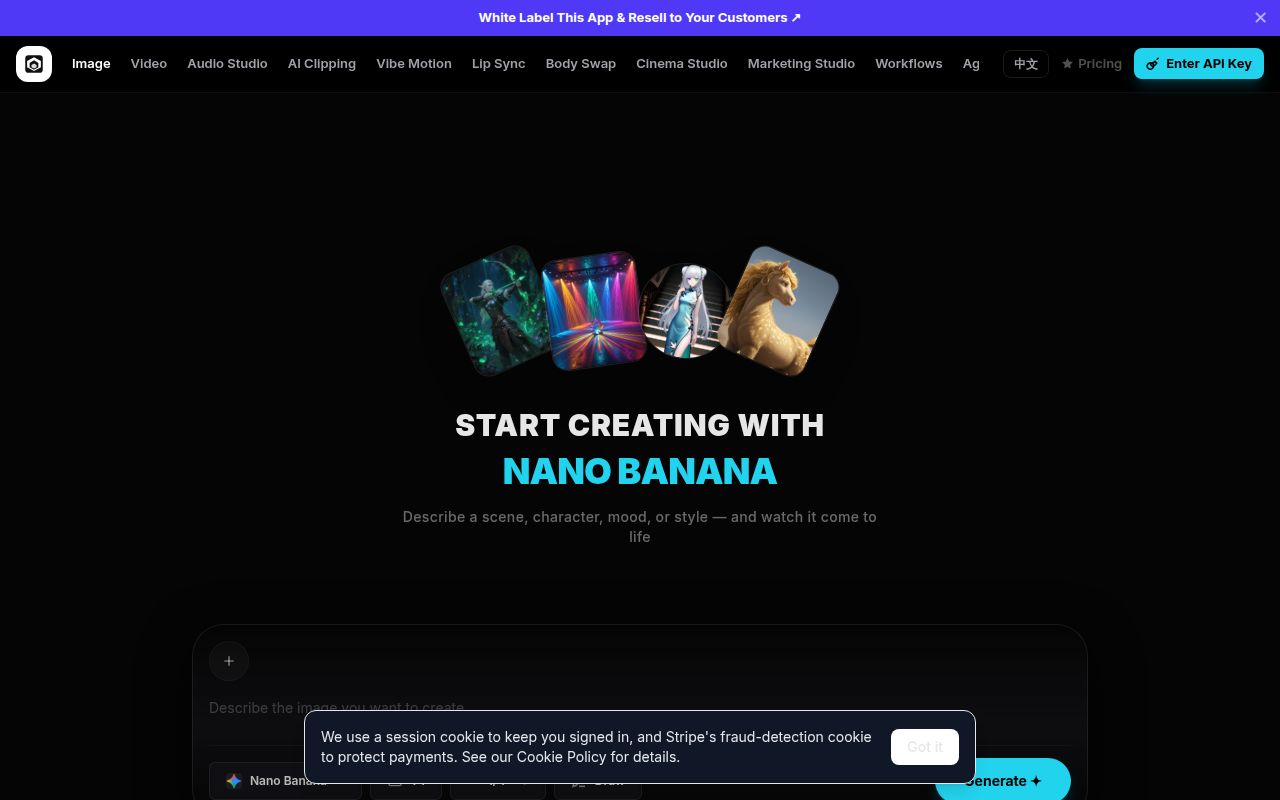 Screenshot of Open-Generative-AI (muapi.ai/open-generative-ai?utm_source=github&utm_medium=about&utm_campaign=open-generative-ai)