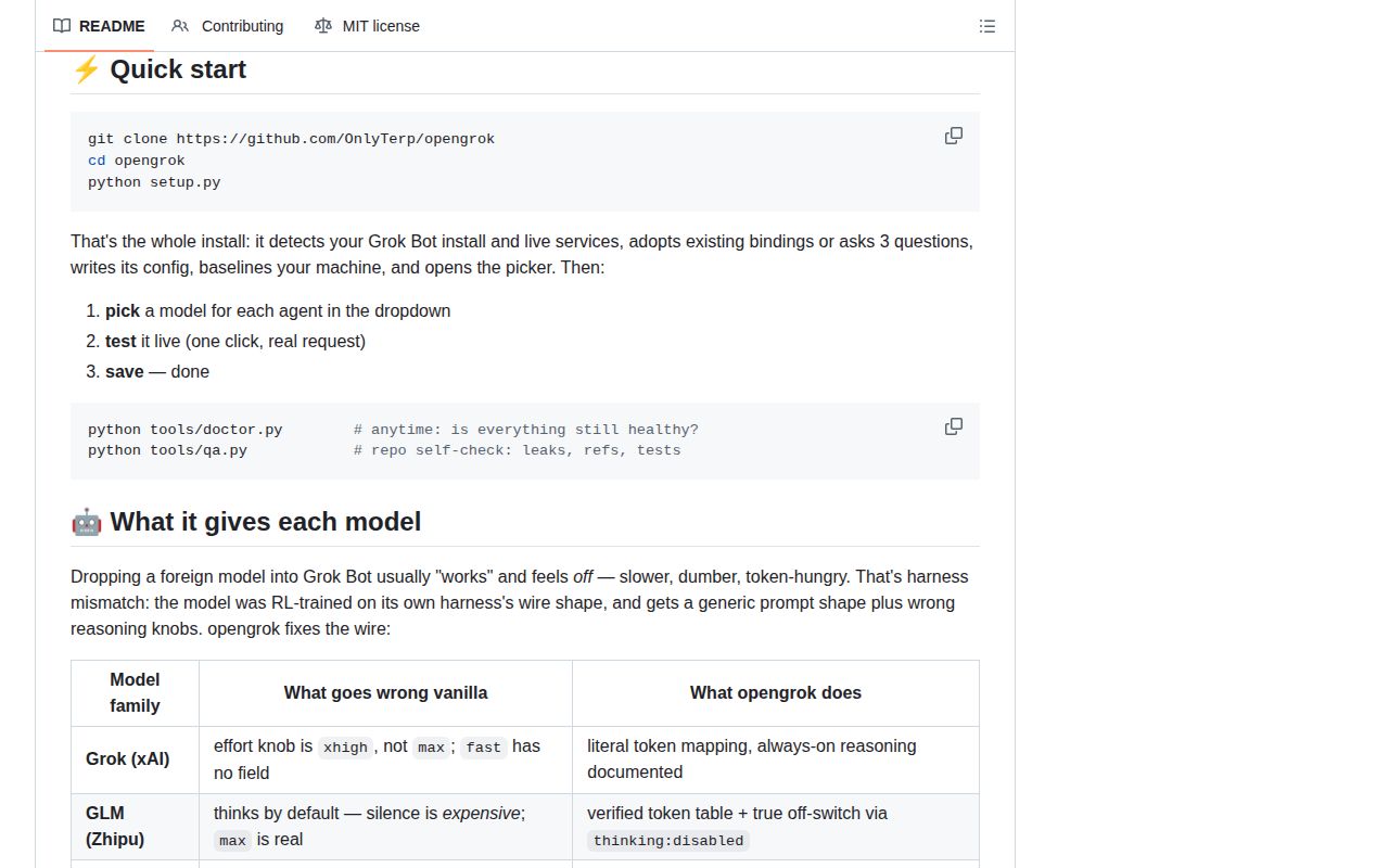 Screenshot of opengrok (github.com/OnlyTerp/opengrok#-quick-start)