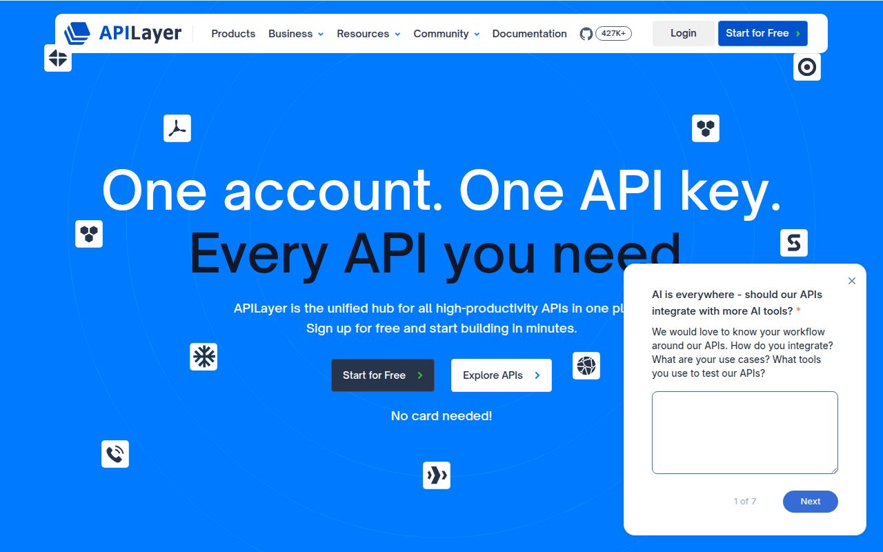 Screenshot of public-apis (APILayer.com/?utm_source=Github&utm_medium=Referral&utm_campaign=Public-apis-repo)