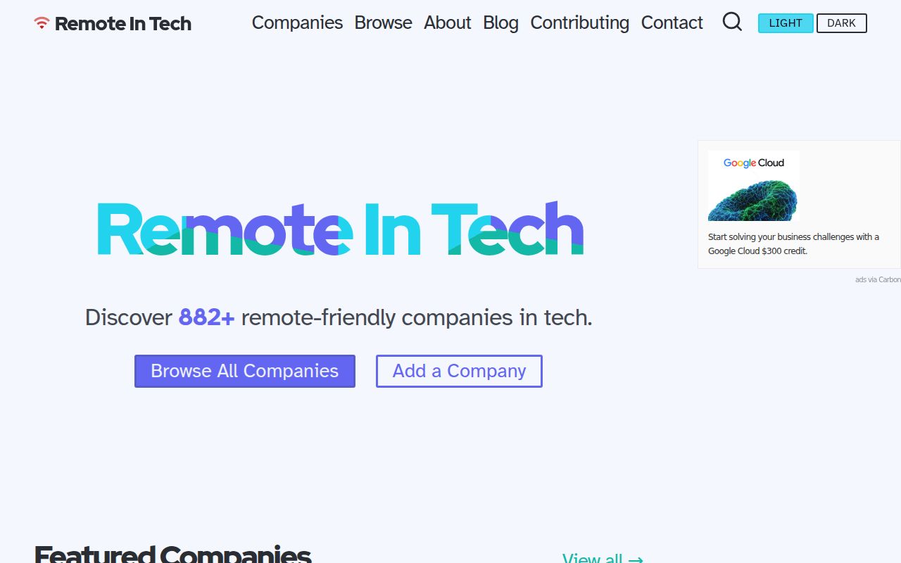 Screenshot of remote-jobs (remoteintech.company/?utm_campaign=GitHub+bio&utm_source=github&utm_medium=bio&utm_content=textlink)