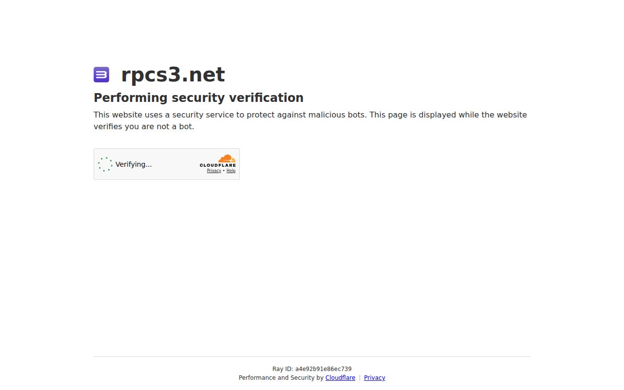 Screenshot of rpcs3 (rpcs3.net)