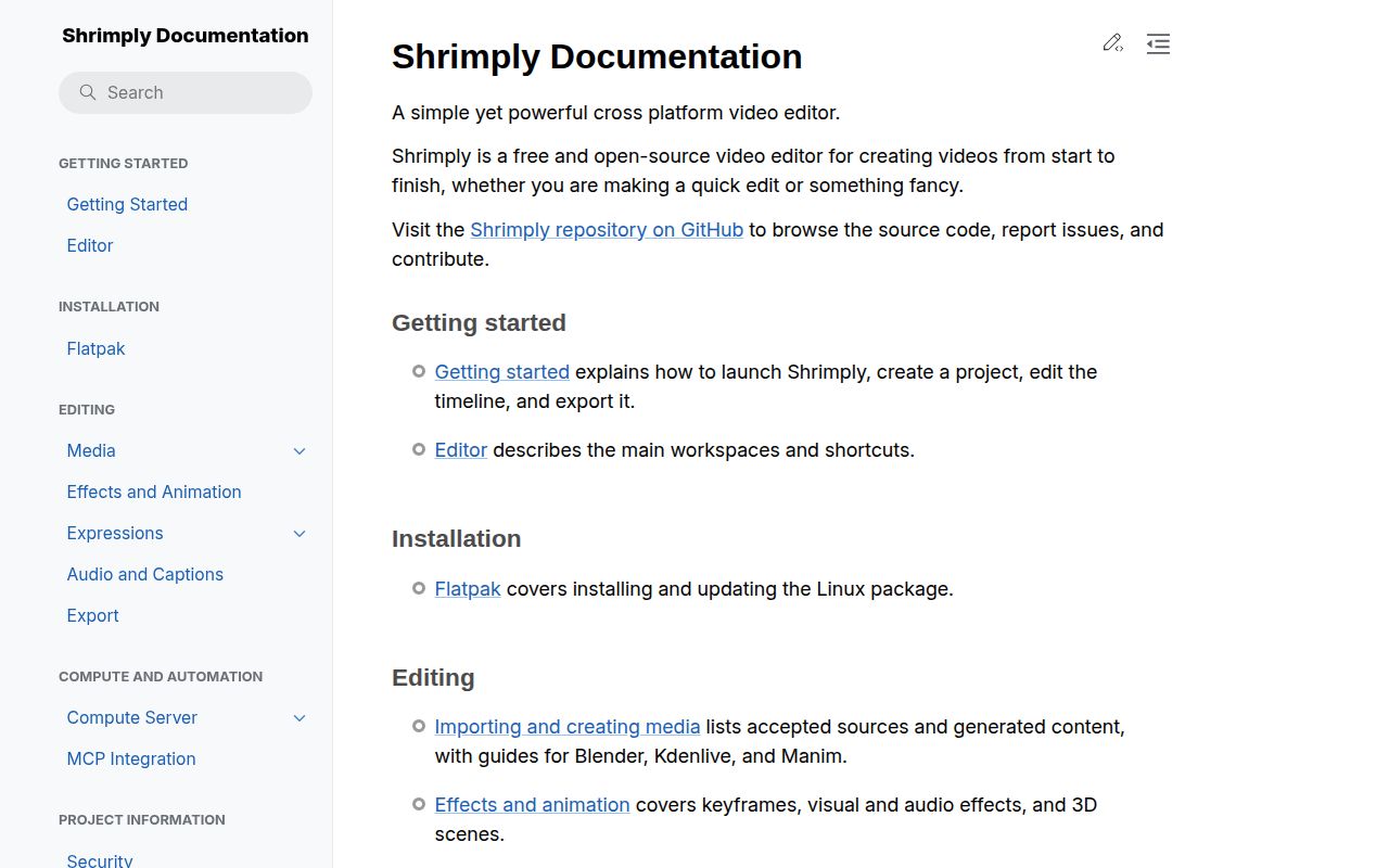 Screenshot of shrimply (shrimply.pages.dev)