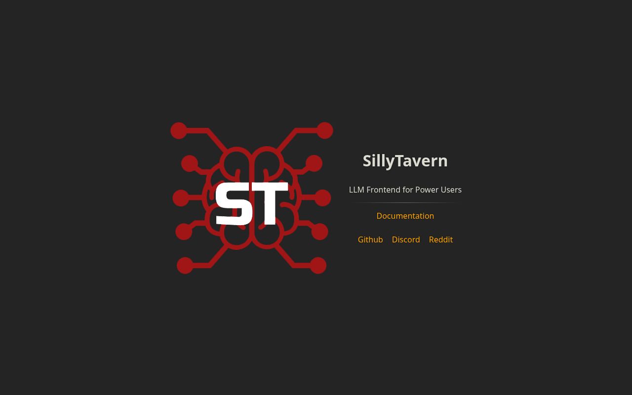 Screenshot of SillyTavern (sillytavern.app)
