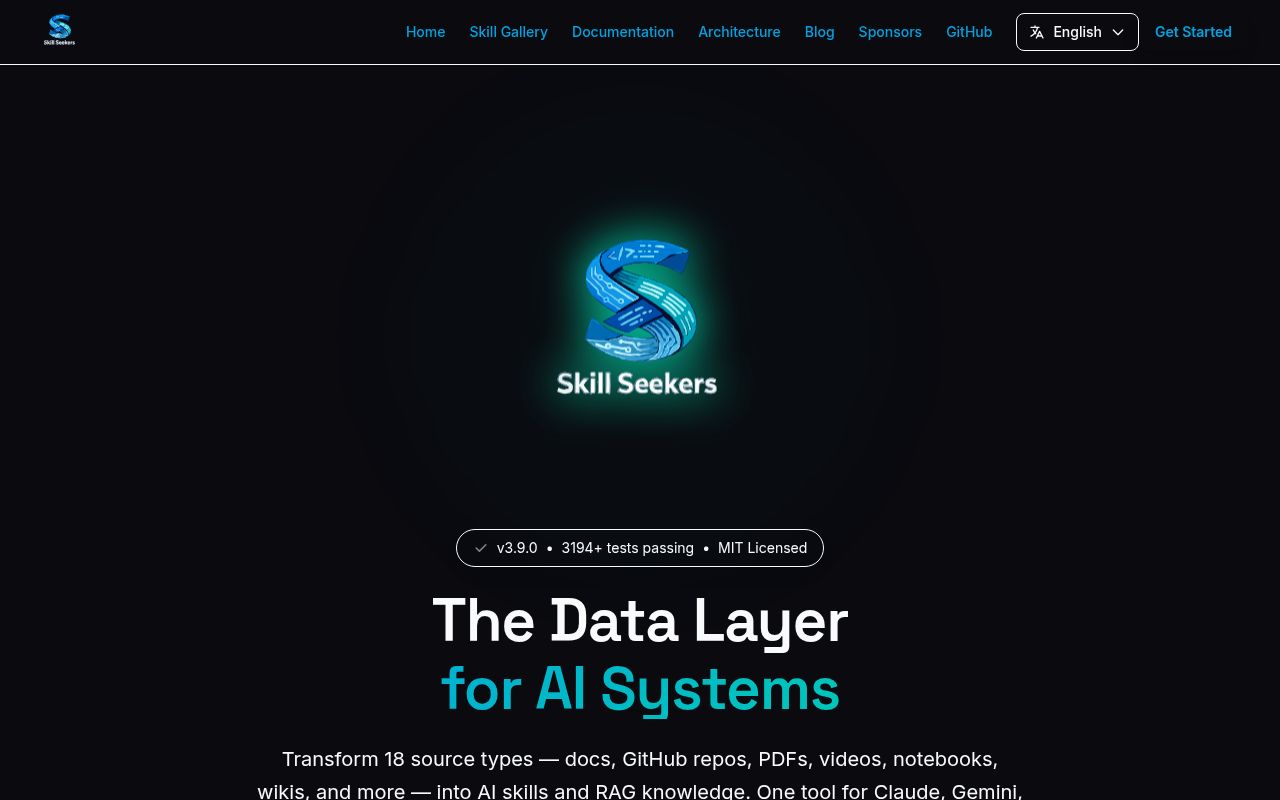 Screenshot of Skill_Seekers (skillseekersweb.com)