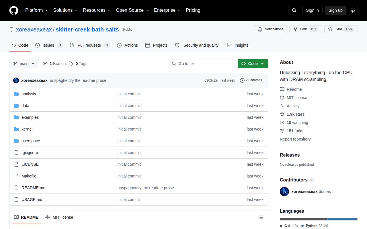 Screenshot of skitter-creek-bath-salts (github.com/xoreaxeaxeax/skitter-creek-bath-salts)