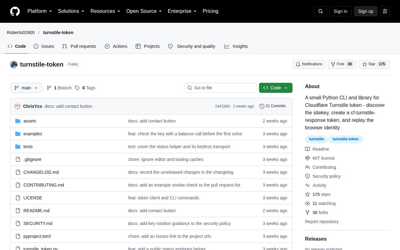 Screenshot of turnstile-token (github.com/Roberto02800/turnstile-token)