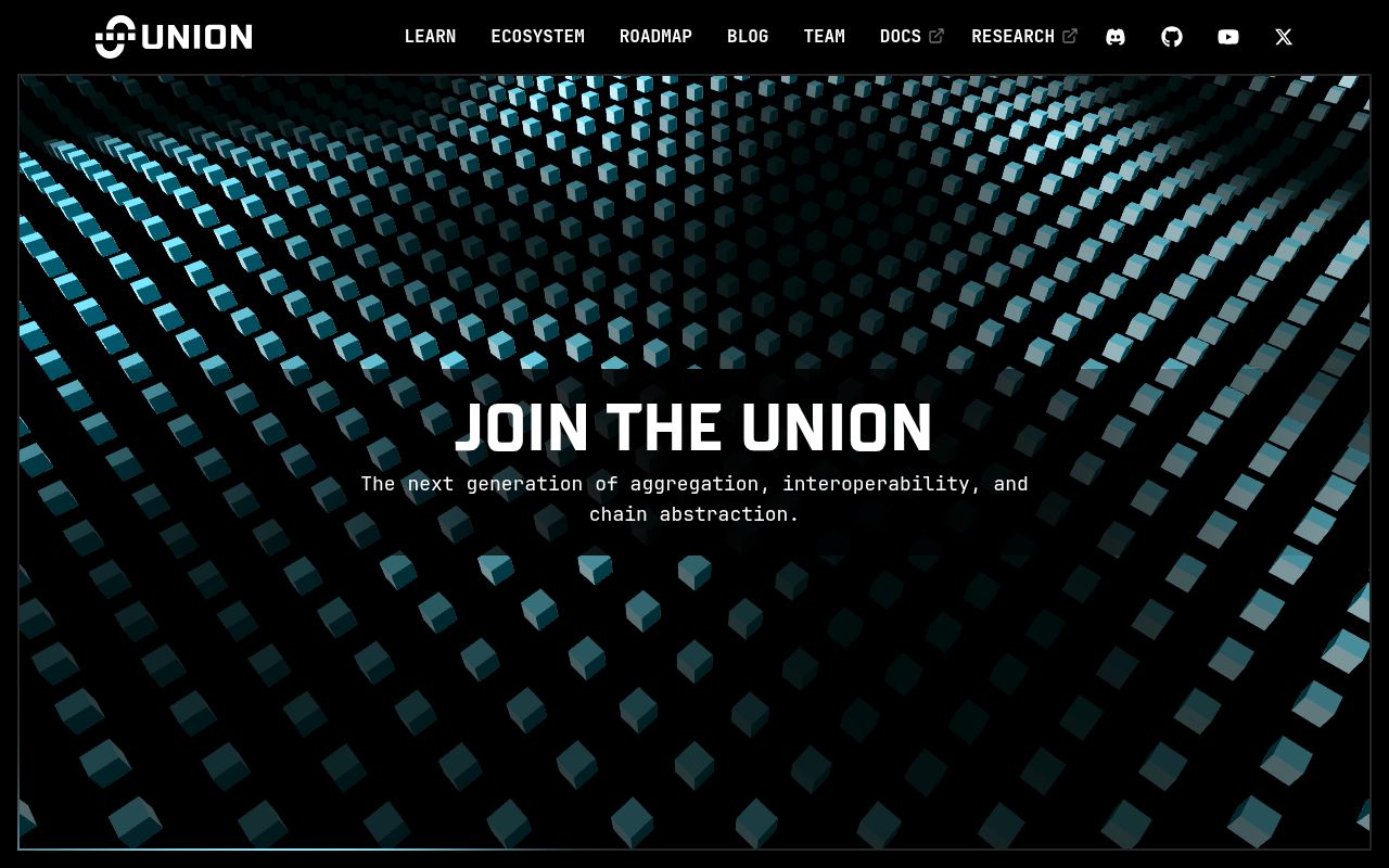 Screenshot of union (union.build)