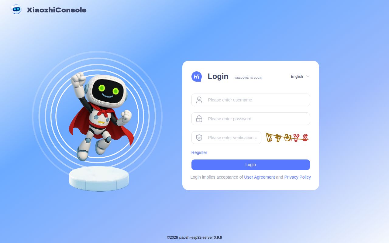 Screenshot of xiaozhi-esp32-server (xiaozhi.biz)